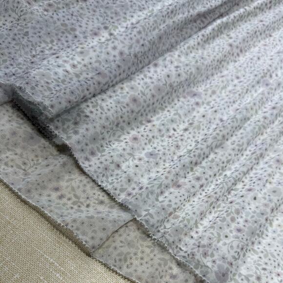 Aritzia Wilfred Daydreamer Pleated Chiffon Mini Dress - Picture 6 of 9